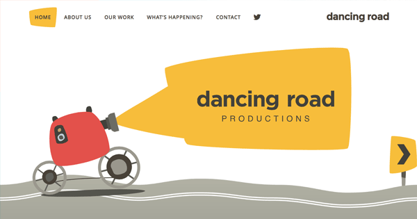 Dancing Road Website